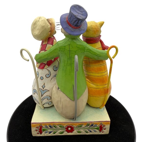 Jim Shore Caroling Cats Figurine Christmas Collectible Heartwood Creek with Box - Picture 4 of 12